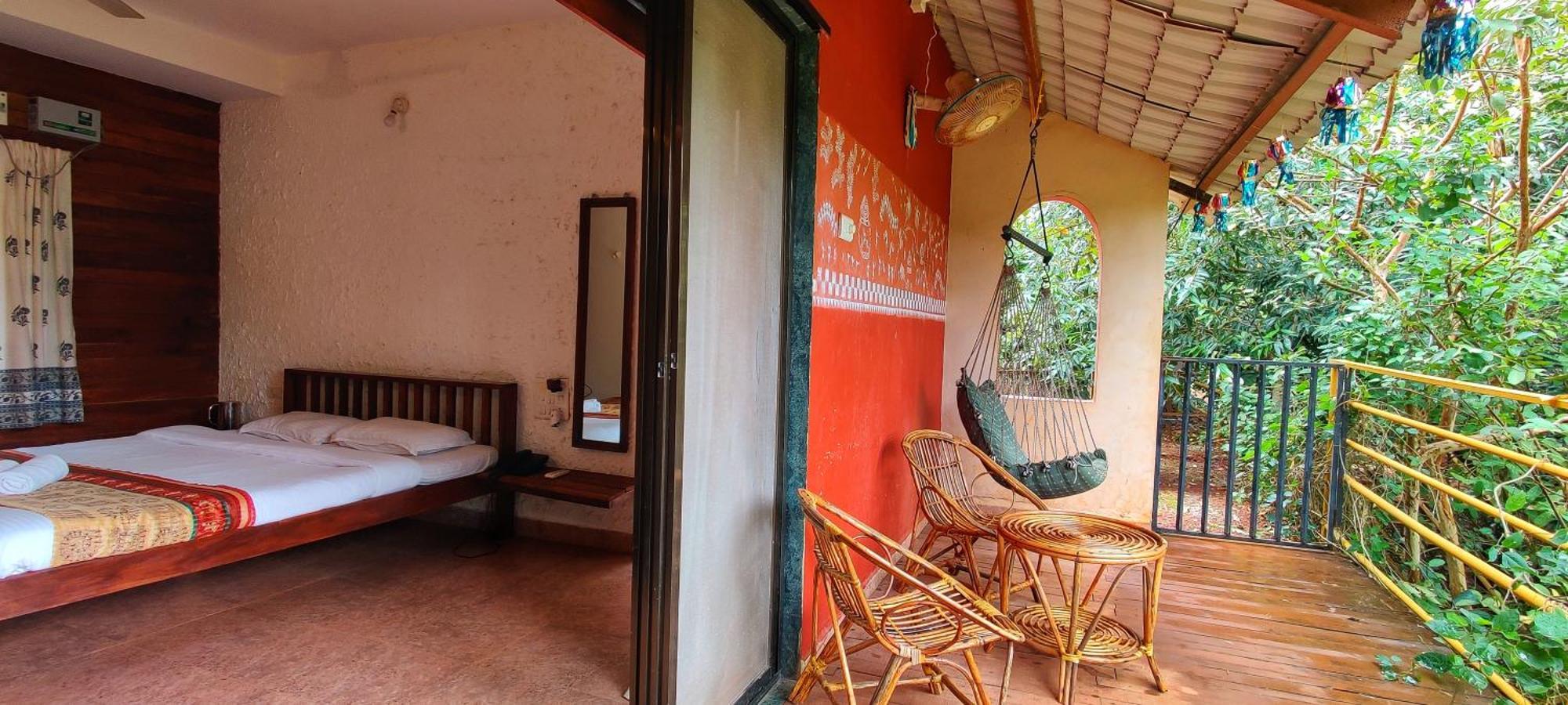 Amrutes' Nisarga Sahavas Villa Dāpoli Rum bild